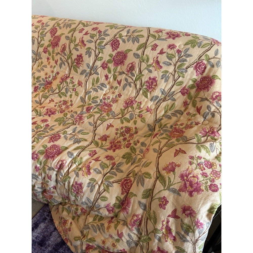 OSCAR DE LA RENTA King bed‎  Comforter Linen HTF